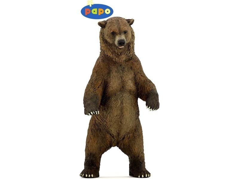 Papo Grizzly medve figura (50153)