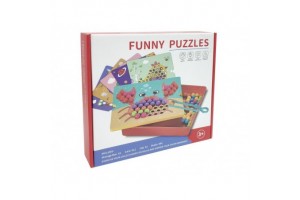 Golyós képkirakó – fejlesztő játék 3 éves kortól