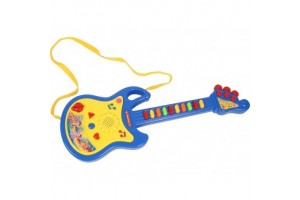 Elemes gitár 46 cm - kék vagy piros