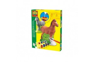 SES 3D lovacska gipszkiöntő készlet - festhető gipszlovacska