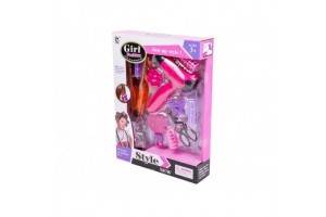 Fodrász készlet - Hercegnő frizura eszközök