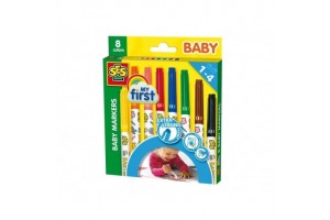 SES filctoll készlet 8 szín – gömbölyű hegy