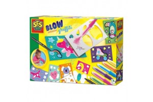 SES Festékszóró toll - Graffiti (színes)