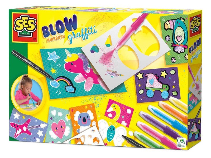 SES Festékszóró toll - Graffiti (színes)