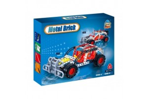 Terepjáró autó - 165 darabos fém építőjáték