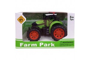 Műanyag traktor 13 cm - többféle változat