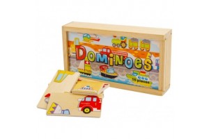 Fa dominó – közlekedési járművek, 15 lapka