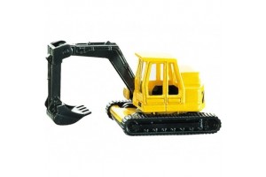 SIKU Exkavátor 1:55 - 0801, sárga lánctalpas markoló