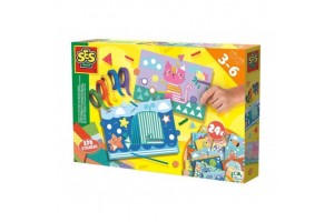 SES: Tudok ragasztani és formákat felismerni - színes készlet