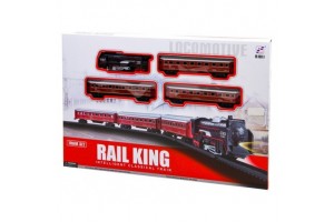 Elemes vonatpálya szett 104×68 cm, 2×AA (nem tartozék)