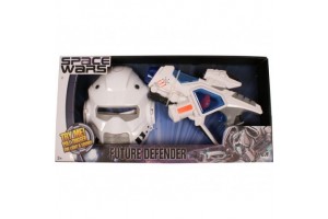 Space Wars űrmaszk és világító lézerfegyver