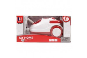 Elemes játék porszívó - piros-fehér