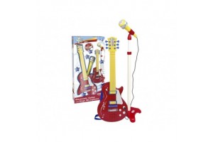 Bontempi elektromos gitár és mikrofonállvány készlet