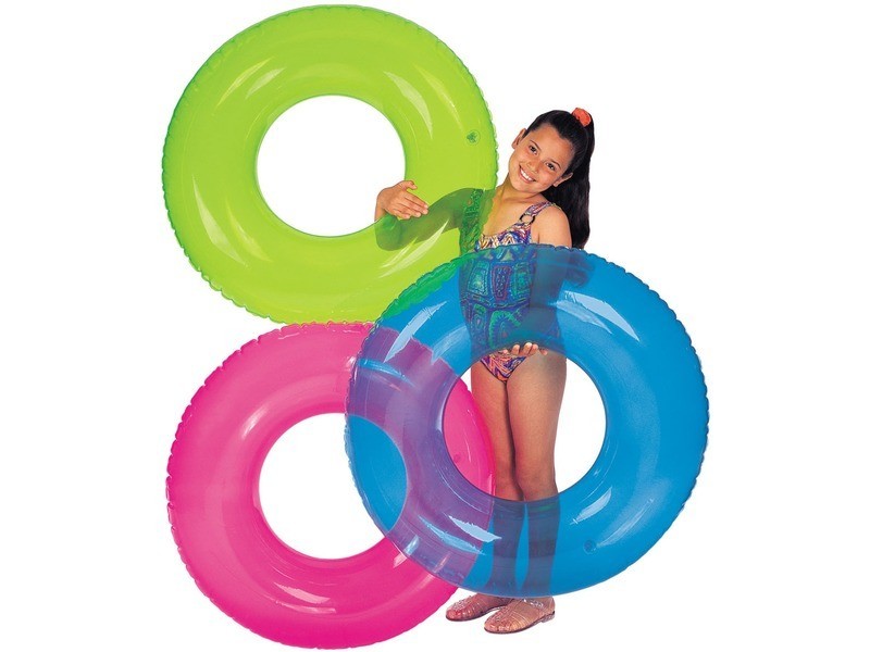 Intex átlátszó úszógumi 76 cm
