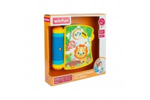 Dzsungel barátok mesekönyv – világító bébijáték