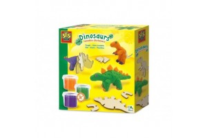SES dinoszauruszos gyurmajáték – gyurma és dínóformák