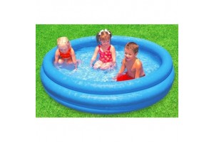 Intex 58446 háromgyűrűs kék medence 168x40 cm