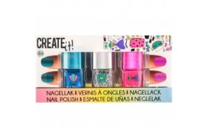 Create it! Sellő körömlakk készlet – 3 x 8 ml