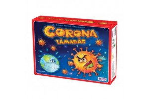 Corona támadás társasjáték - játékdoboz