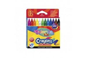 Colorino színes zsírkréta 12 db csomag
