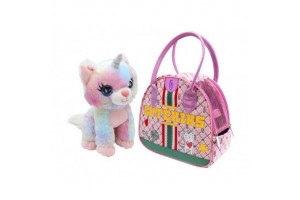 Cicakornis plüss táskában – 35045
