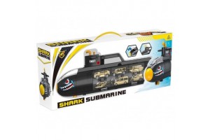 Cápa garázs készlet 6 járművel - tank, autók, helikopter