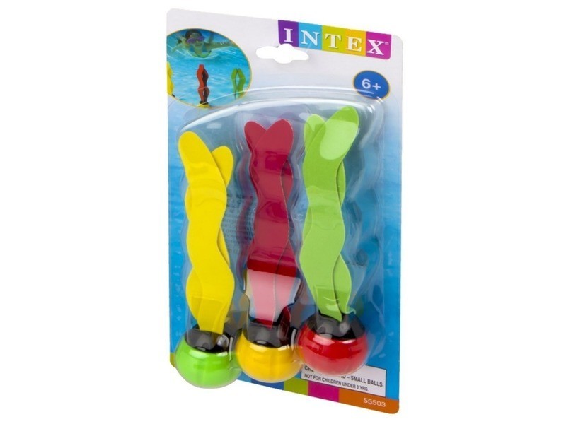 INTEX búvár golyó készlet – 3 színes lebegő golyó