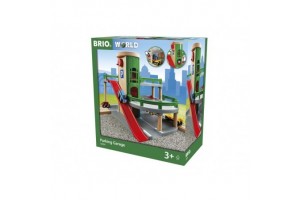 BRIO Parkoló garázs – többszintes fa játék