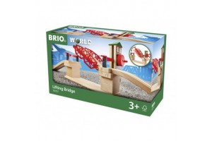 BRIO felnyitható híd a fa vonatpályához