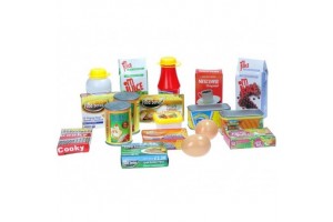 Boltos játékszett 18 db – színes papír- és műanyagáruk