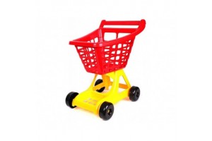 Bevásárló kocsi játék kedvenc termékekkel