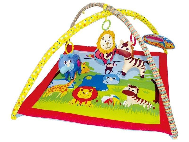 Bébi játszószőnyeg JF125 - színes, puha