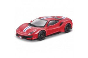 Bburago Ferrari 488 Pista 1:43 fém modell