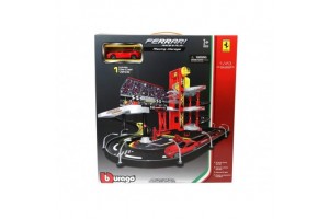 Bburago 1/43 Ferrari Racing garázs – termékkép
