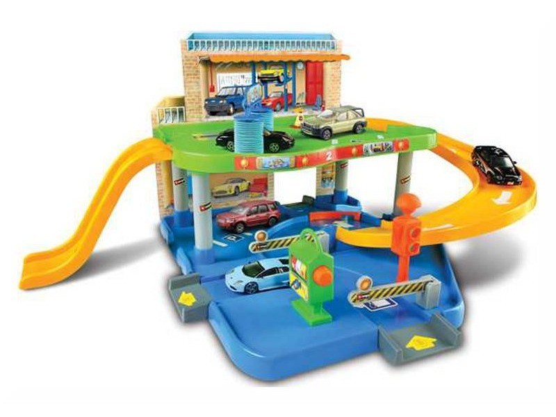 Bburago 1/43 autószervíz szett 1 autóval - 18-30039