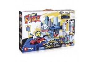 Bburago autómosó 1:43 kisautóval - fény és hang