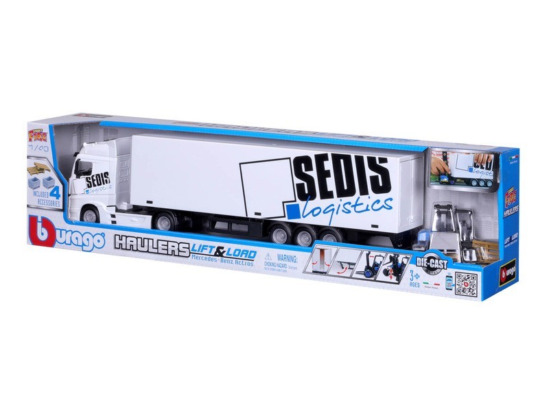 Bburago 1/43 teherautó és targonca (18-31471)