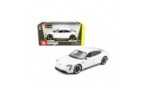Bburago Porsche Taycan Turbo S 1:24 modell