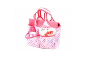 Baby Rose pelenkázó táska kiegészítőkkel