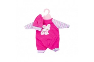 Baby Rose rózsaszín babaruha 40-45 cm (5 féle)