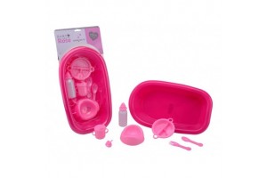 Babakád etető készlet (rózsaszín vagy világoskék)