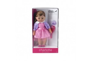 Charlotte fésülhető puha baba, 36 cm