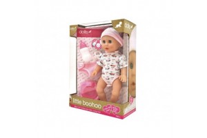 Boohoo játékbaba 38 cm - iszik, pisil, sír