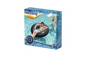 Bestway autókerék mintás úszógumi 119 cm