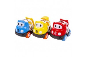 Csörgő autó bébijáték, 10 cm, többféle