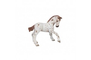 Papo Appaloosa csikó figura 51510 - 9.7 x 5.3 x 7.7 cm