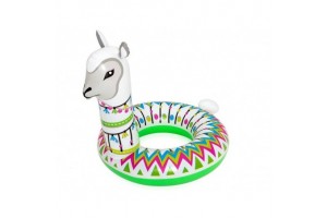 Bestway Alpaka úszógumi 113×109 cm - alpaka minta