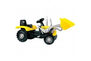 114 cm ráülős pedálos bébi traktor