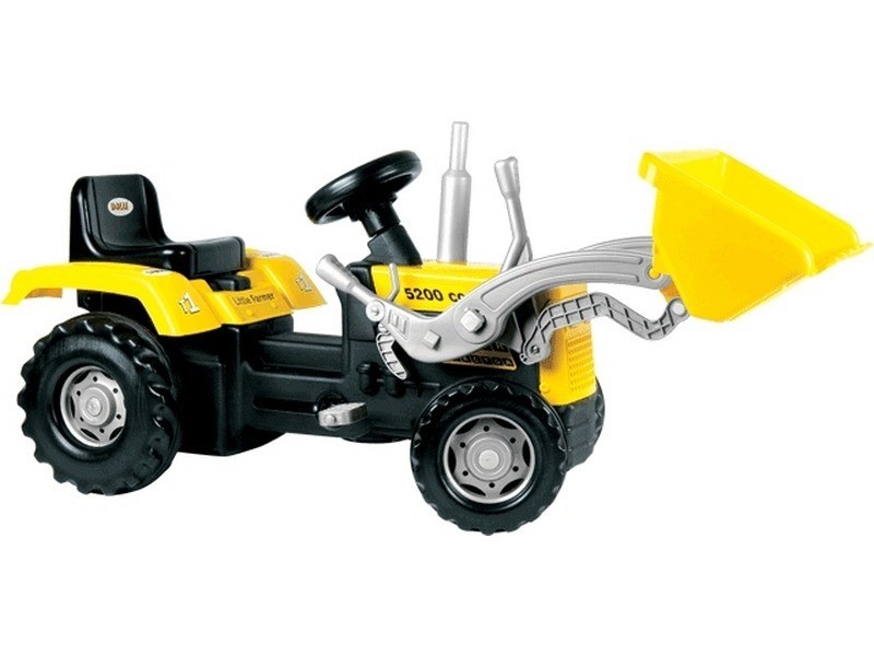 114 cm ráülős pedálos bébi traktor