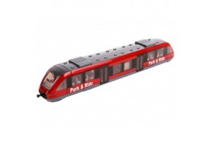 SIKU Városi személyvonat 1:87 - piros Park and Ride